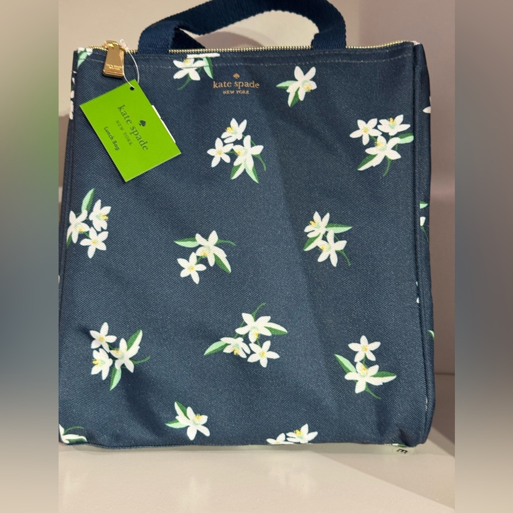Kate Spade Navy Floral Tote
